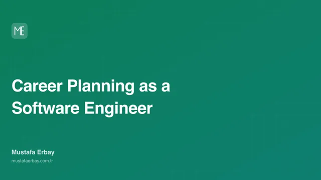 Career Planning as a Software Engineer — cover image