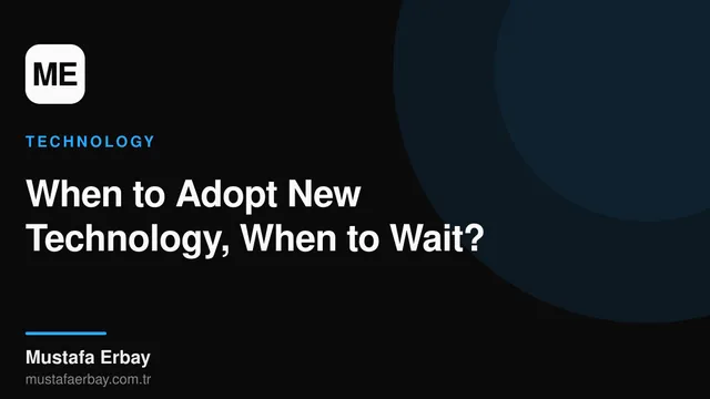 A person standing at a technology crossroads, making a decision. Two different paths representing new and old technology.