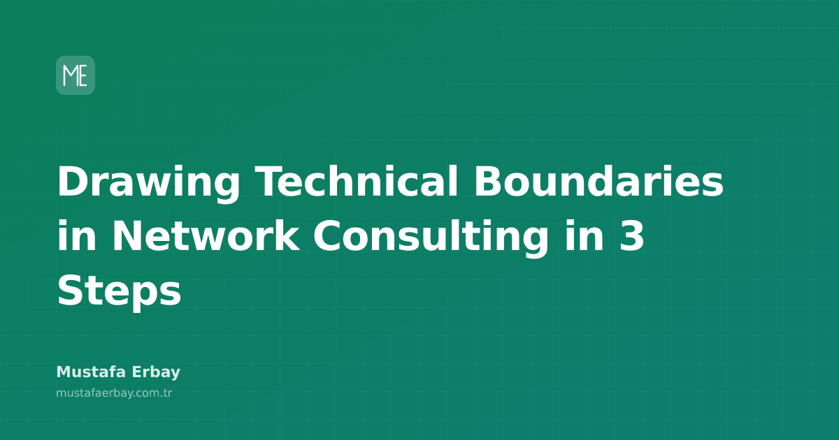 An abstract technical drawing representing network topology and boundary lines