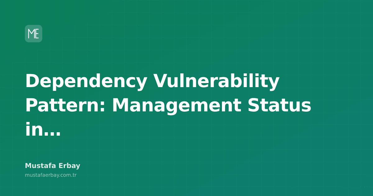 A visual representing the dependency network and security vulnerabilities of a small project, with complex nodes and warning signs.