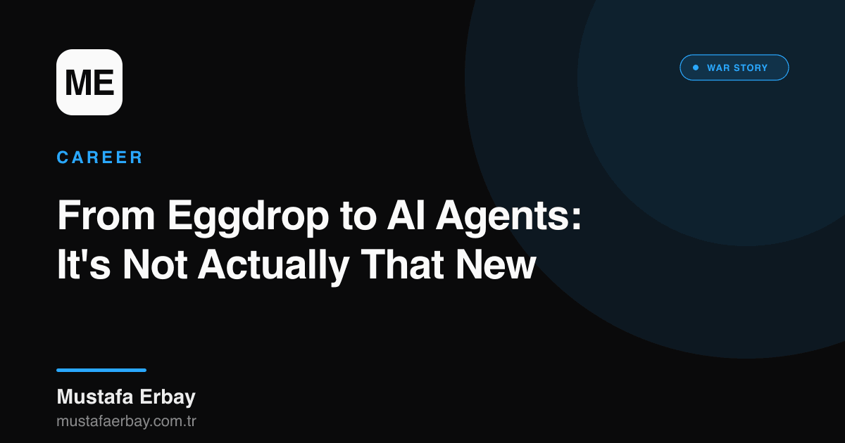 From Eggdrop to AI Agents: It's Not Actually That New — true story cover image