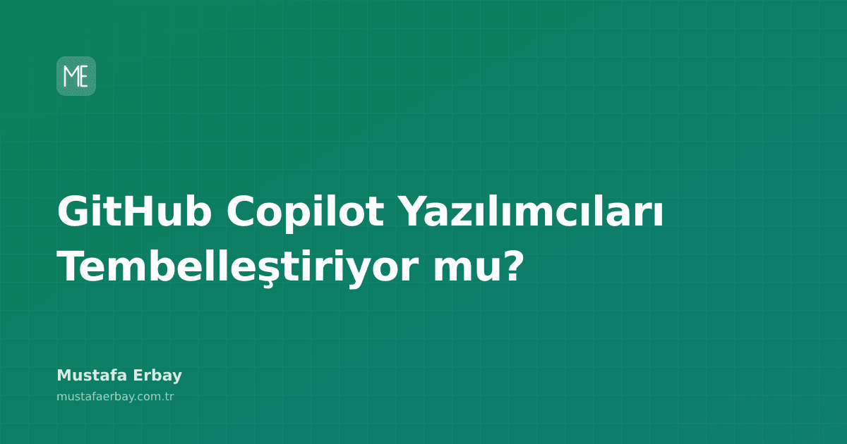Bir yazılımcının klavye başında GitHub Copilot tarafından üretilen kod önerilerini incelemesi, ekranında kod ve AI sembolleri.