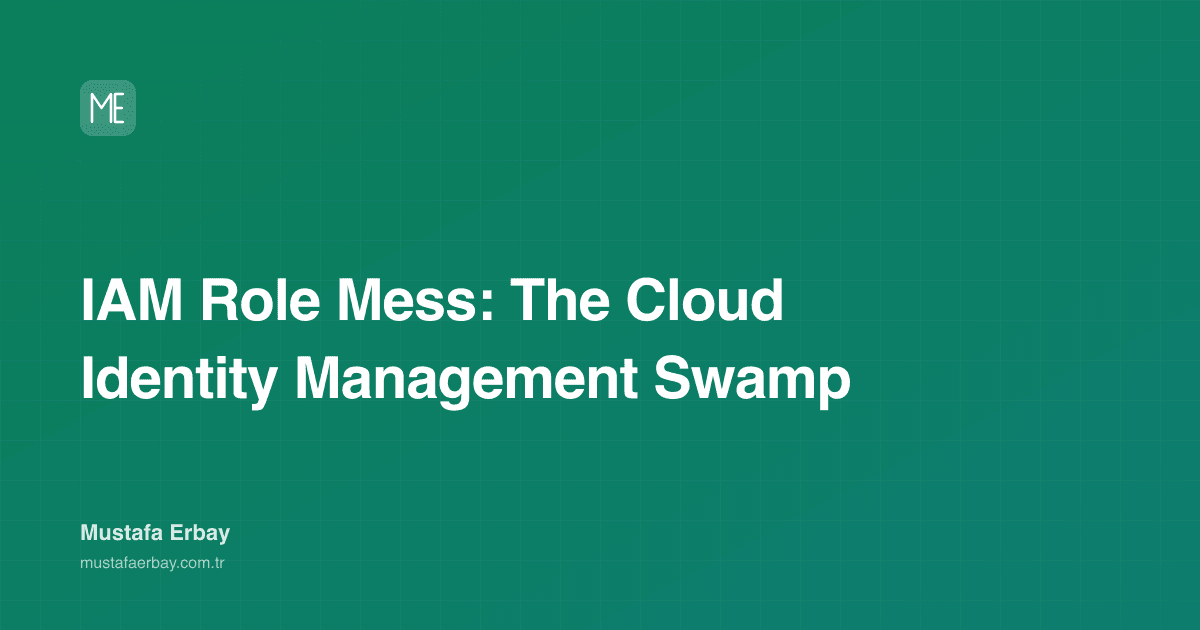 IAM Role Mess: The Cloud Identity Management Swamp — cover image
