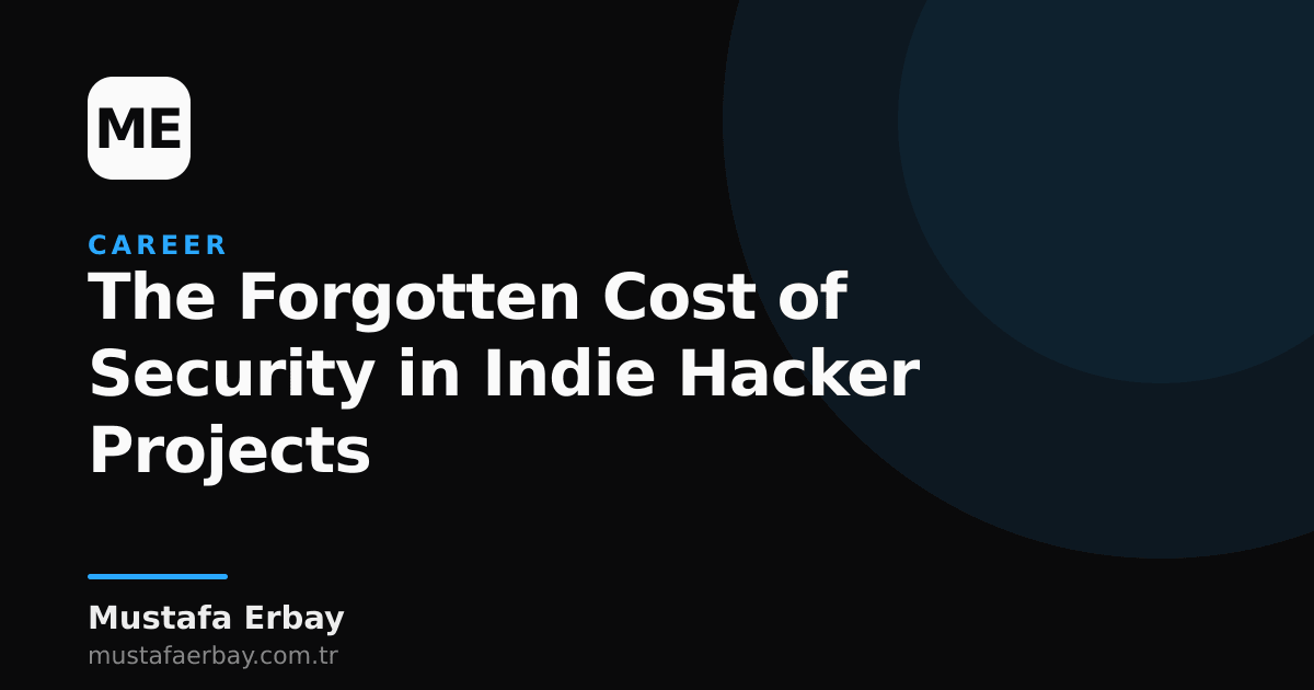 An image symbolizing cybersecurity costs in indie hacker projects