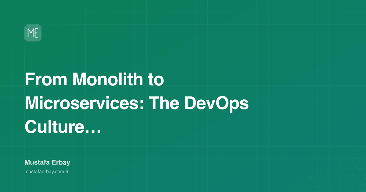 From Monolith to Microservices: The DevOps Culture Wars — cover image