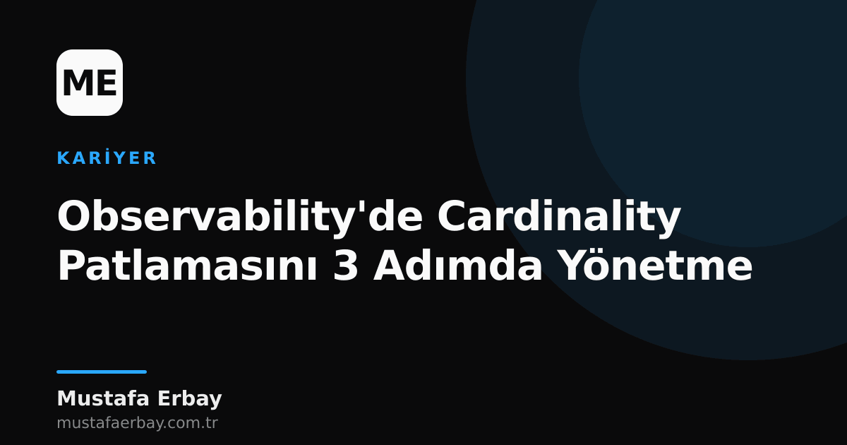 Grafana paneli üzerinde yükselen kırmızı alarm çizgileri ve cardinality patlamasını simgeleyen karmaşık veri grafikleri