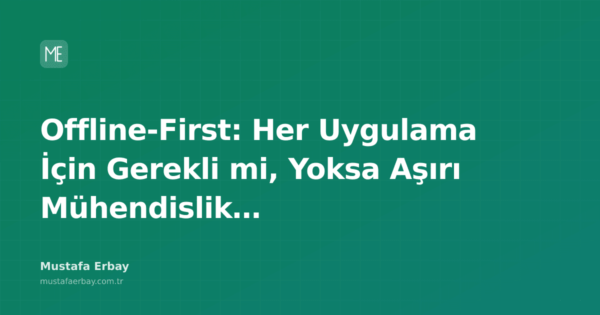 Bir geliştirici, karmaşık bağlantı sorunlarını çözmek için offline-first stratejilerini düşünürken.
