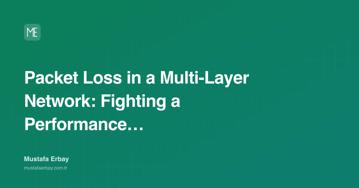 Packet Loss in a Multi-Layer Network: Fighting a Performance Killer — cover image