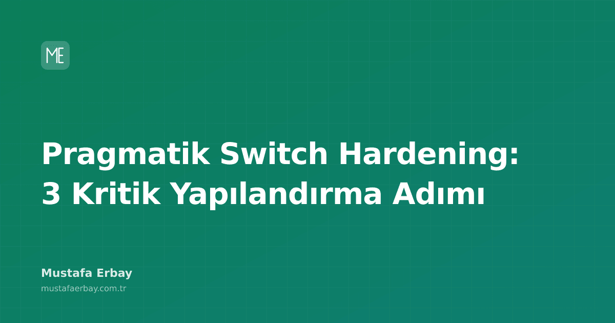 Network switch üzerinde güvenlik kalkanları ve veri akışını gösteren soyut bir görsel