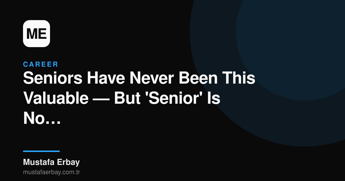 A figure of an experienced professional in a modern technology environment