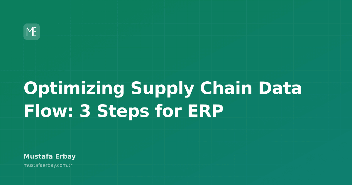Diagram of supply chain data flow optimization and server infrastructure visualization