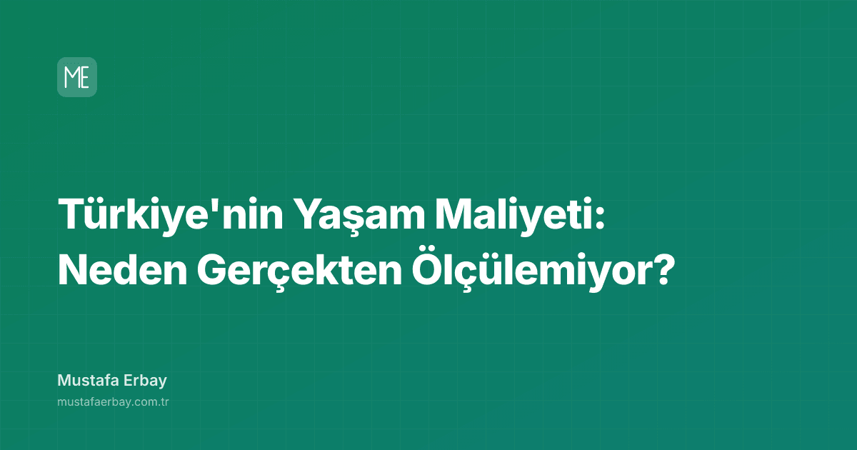 Türkiye'de yaşam maliyeti verilerinin güvenilirliğini sorgulayan grafikler ve semboller.