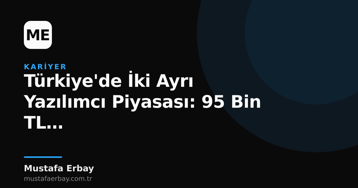 Türkiye'deki yazılımcı maaş farkını gösteren iki farklı grafik veya illüstrasyon, bir yanda düşük, diğer yanda yüksek gelir seviyesini temsil ediyor.