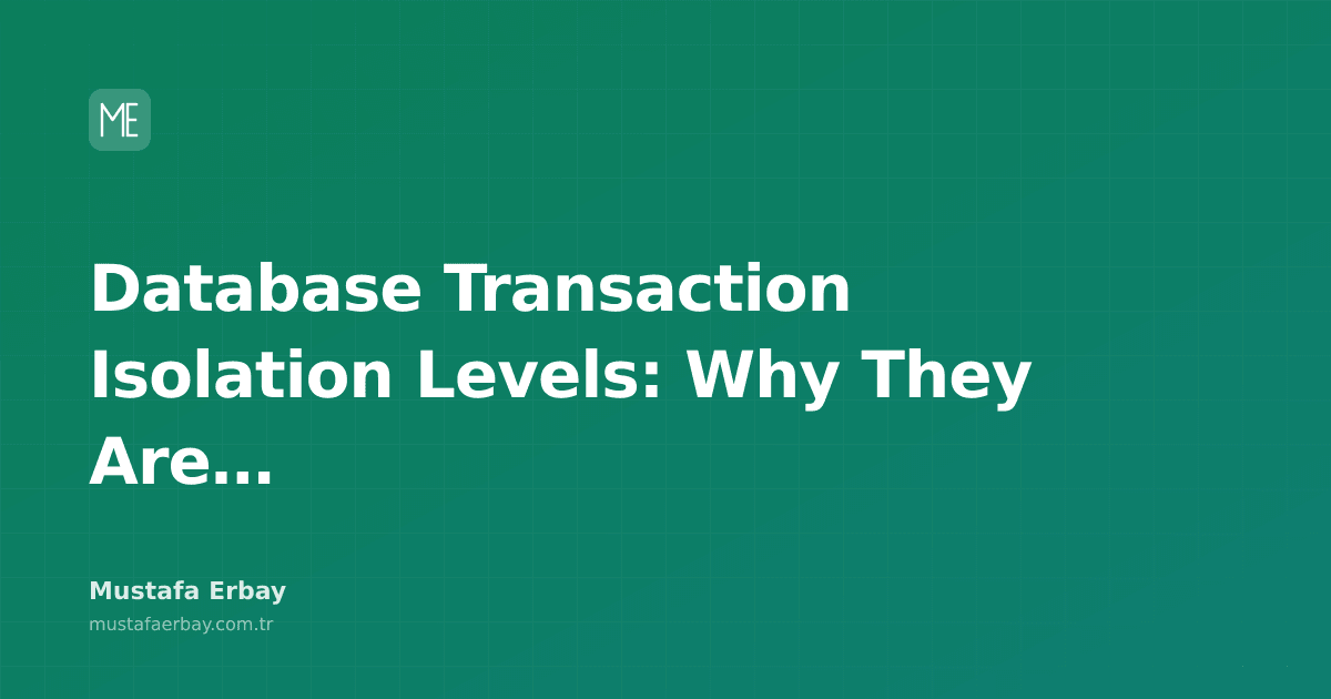 An abstract visual representing multiple database transactions and isolation levels