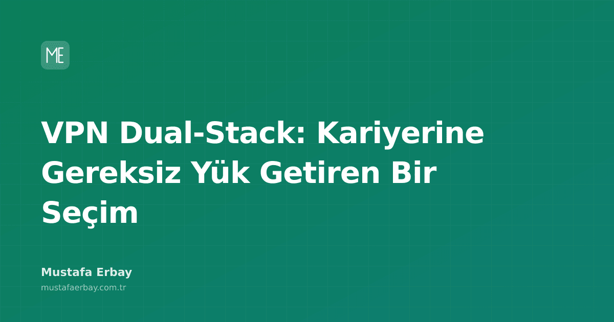 Sistem yöneticisinin iki farklı network yığını (IPv4 ve IPv6) ile boğuştuğunu gösteren karmaşık ağ diyagramı