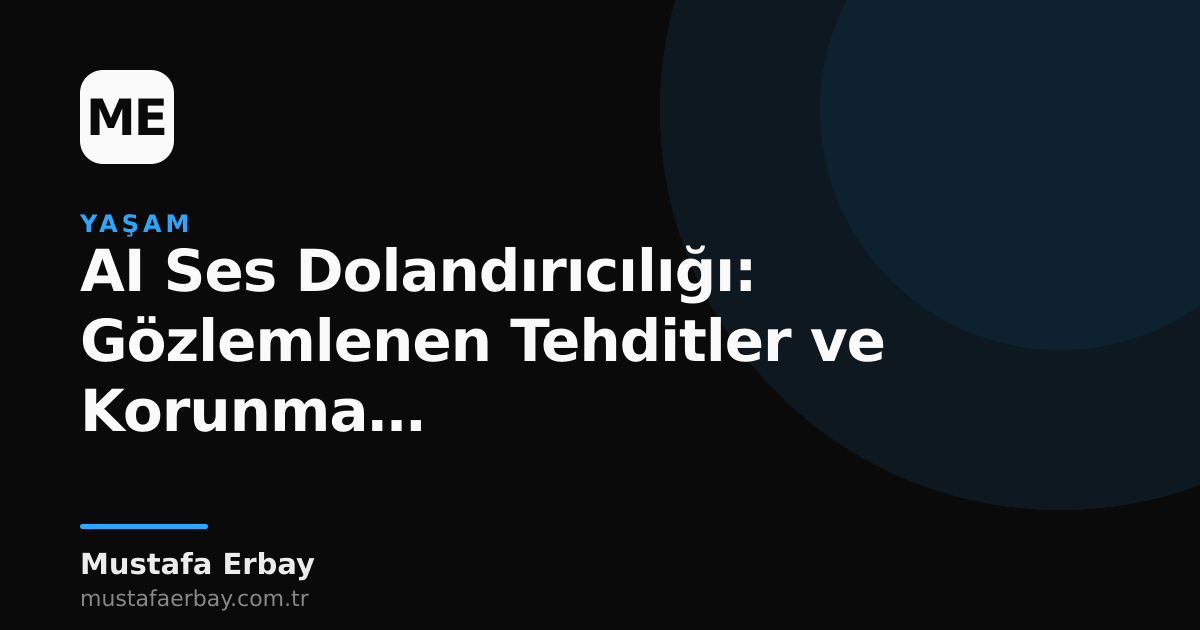 AI ile üretilmiş ses dalgalarının gösterildiği, tehlike ve sahtekarlığı simgeleyen bir görsel.