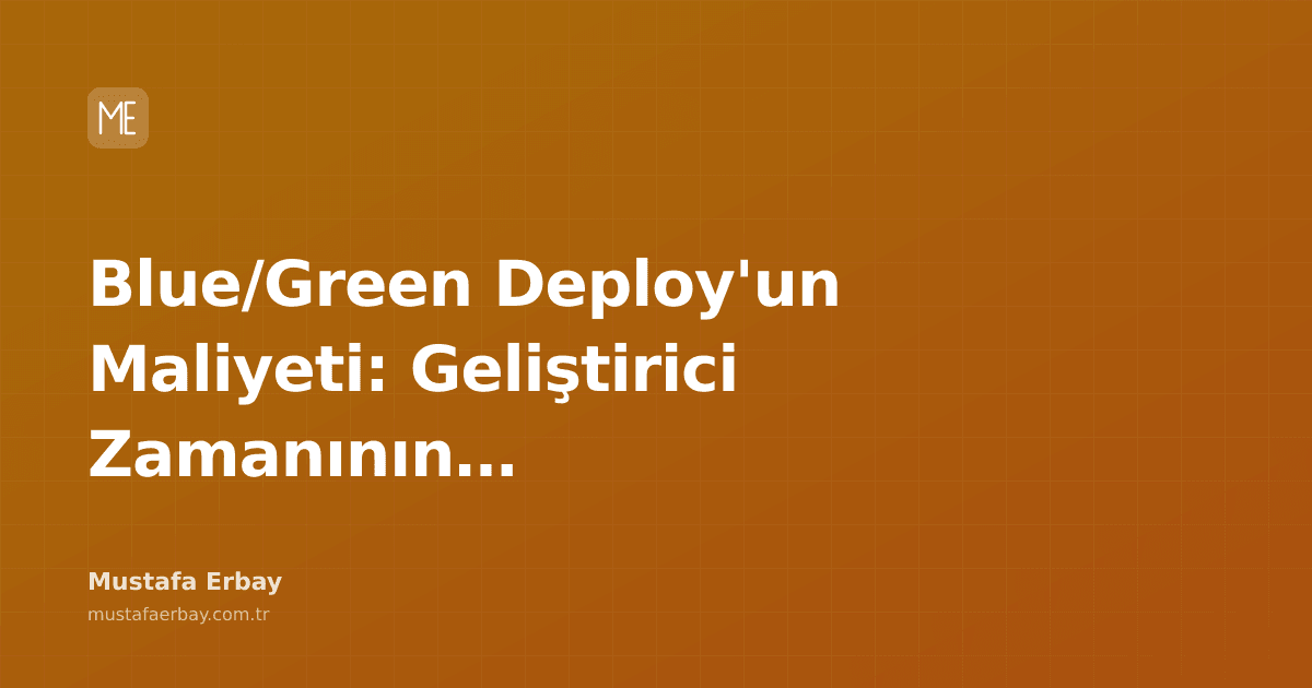 Sıra halinde iki farklı sunucu kümesini gösteren bir grafik, biri aktif (mavi) diğeri yedekte (yeşil).