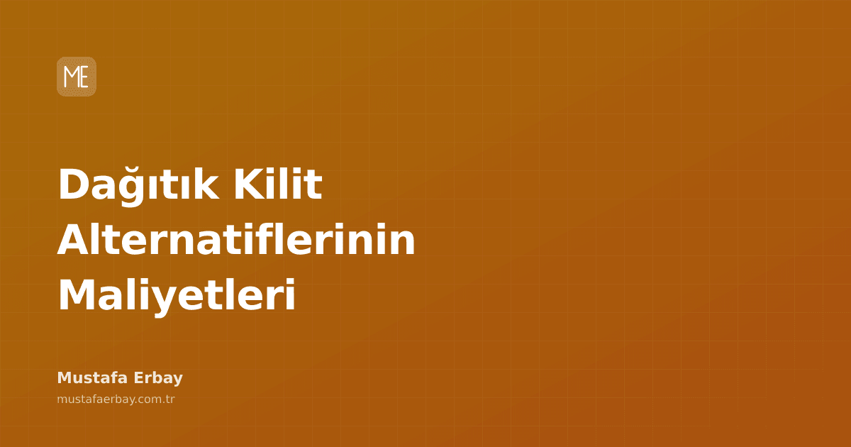 Birbirine kenetlenen ve karmaşık bir ağ oluşturan dişli çarklar, dağıtık kilit mekanizmalarının karmaşıklığını ve birbirine bağımlılığını simgeliyor.