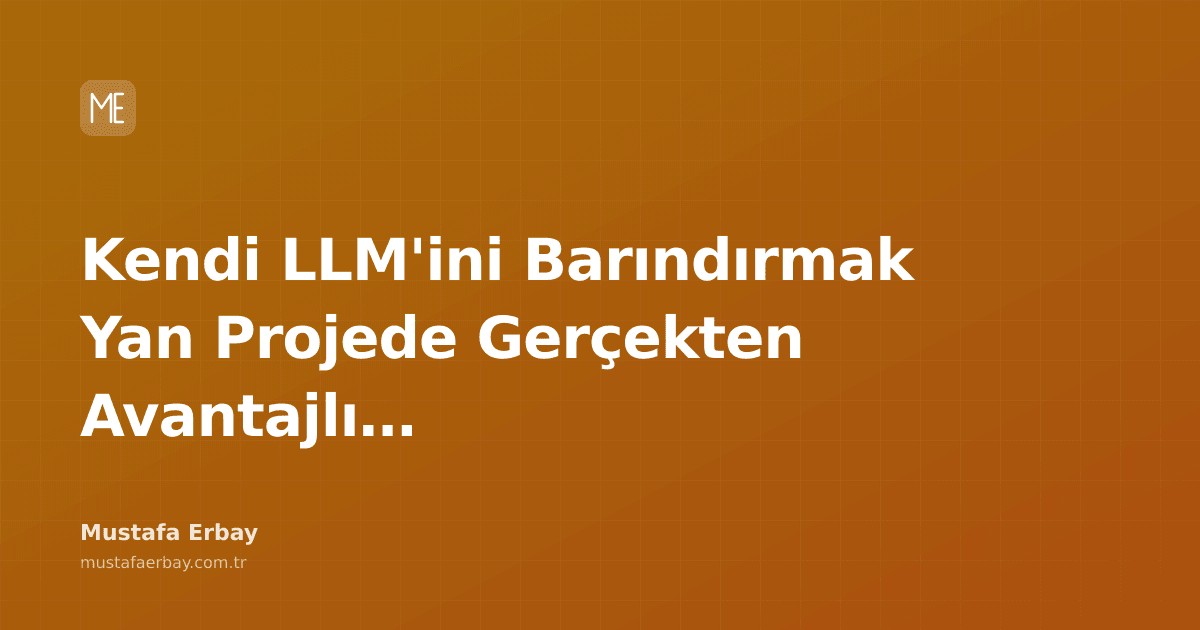 Bir bilgisayarın yanında duran küçük bir yapay zeka figürü, yerel bir LLM barındırmanın potansiyel faydalarını gösteriyor.