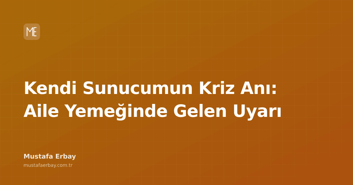 Bir bilgisayar sunucusunun önünde duran, endişeli bir ifadeyle ekrana bakan bir adamın silüeti.