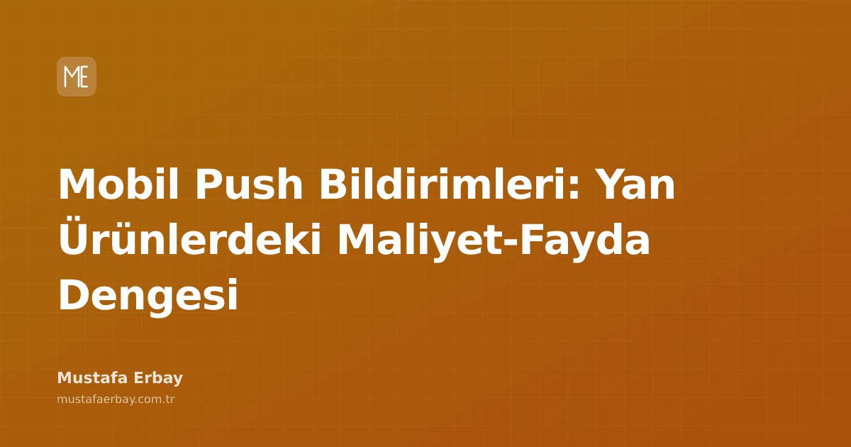 Akıllı telefon ekranında bildirim ikonları ve maliyet-fayda analizi grafiği.