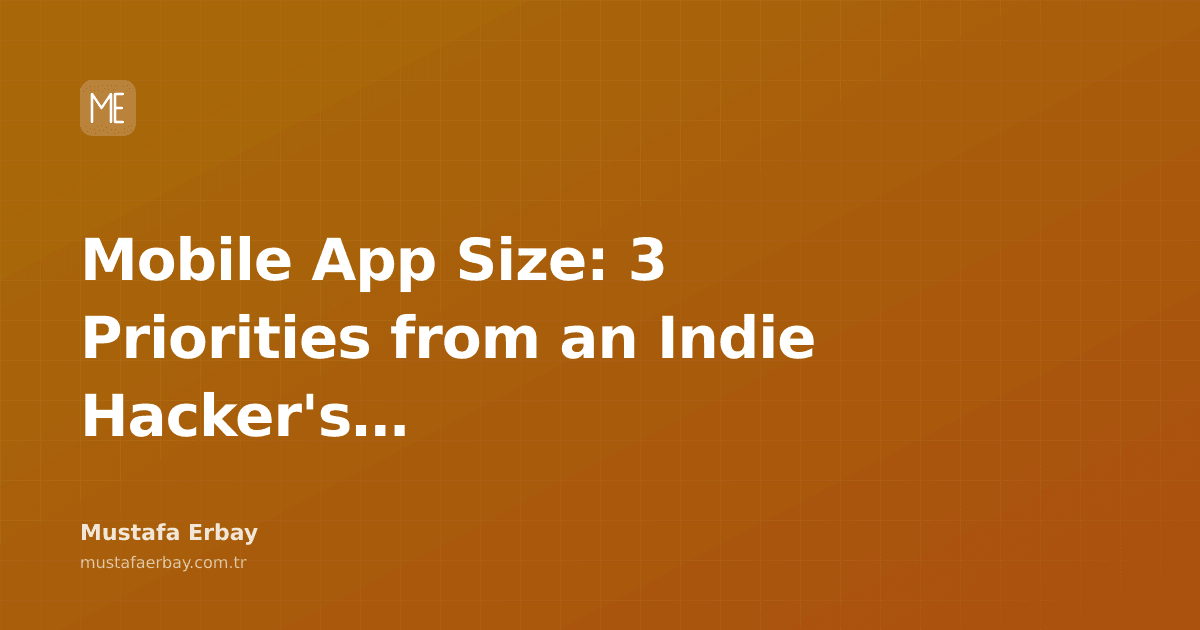 Graphs and data related to app size optimization on a mobile device screen