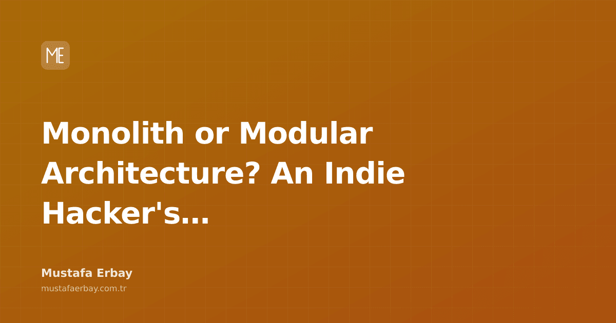 Abstract diagrams representing monolith and modular architectures