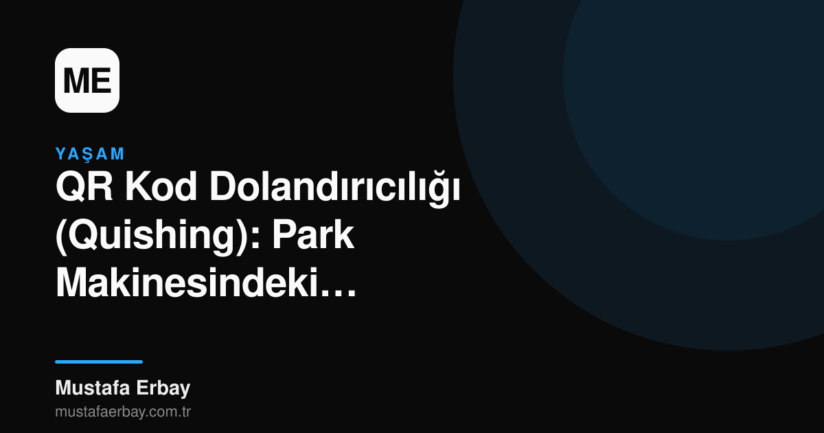 Bir park ödeme makinesi üzerinde sahte QR kod etiketi ve bir akıllı telefonun QR kodu taraması