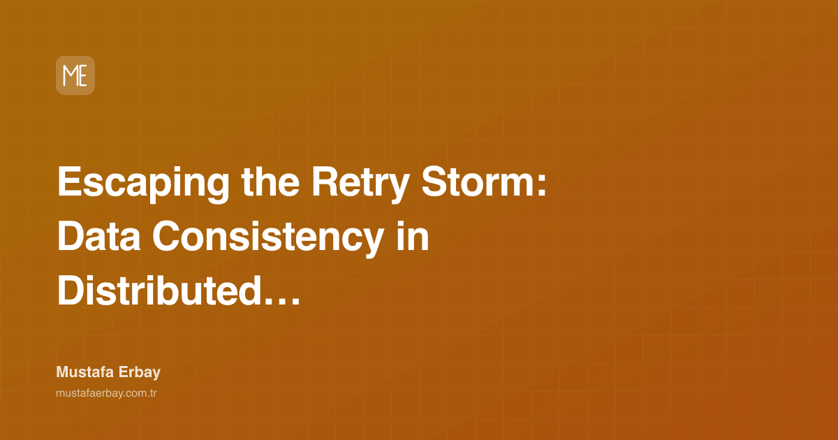 Escaping the Retry Storm: Data Consistency in Distributed Systems… — cover image