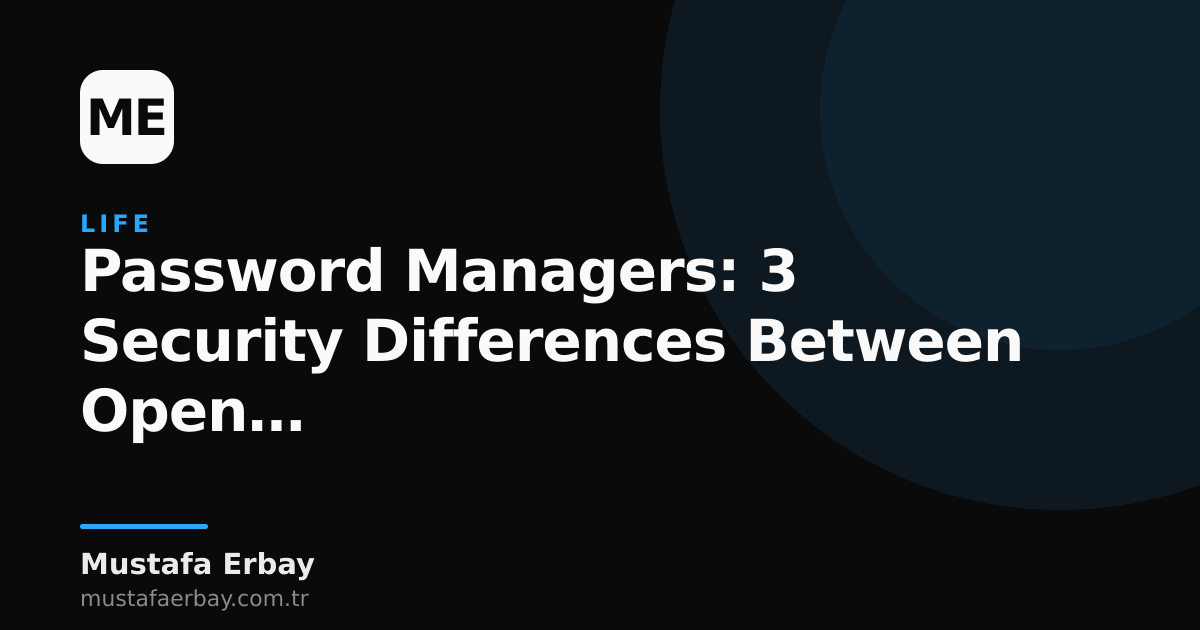 Lock and key symbols representing two different colored password managers, symbolizing open-source and commercial software logos.