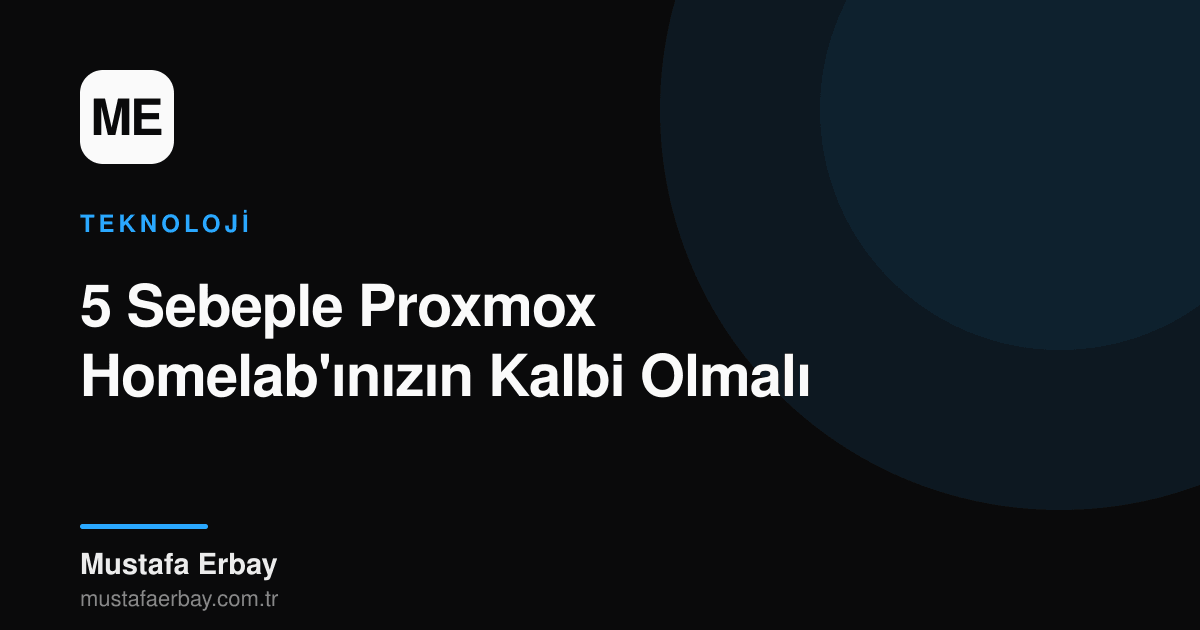 Proxmox cluster mimarisini gösteren bir diagram