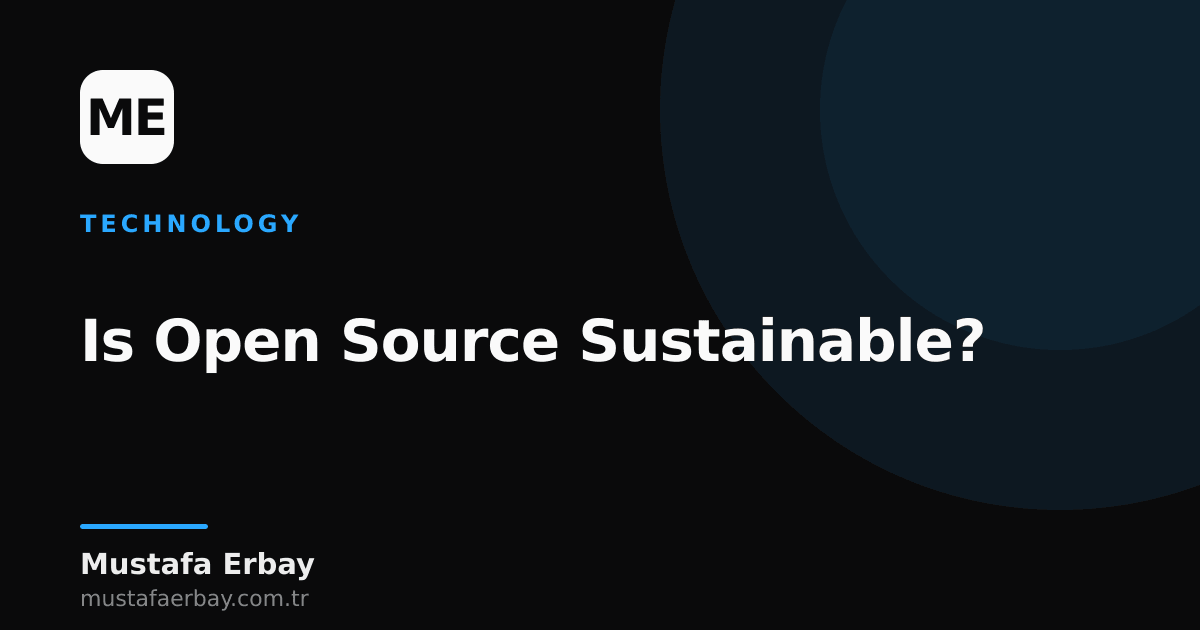 An abstract visual of open-source technology formed by interconnected gears and code snippets, emphasizing the theme of sustainability.