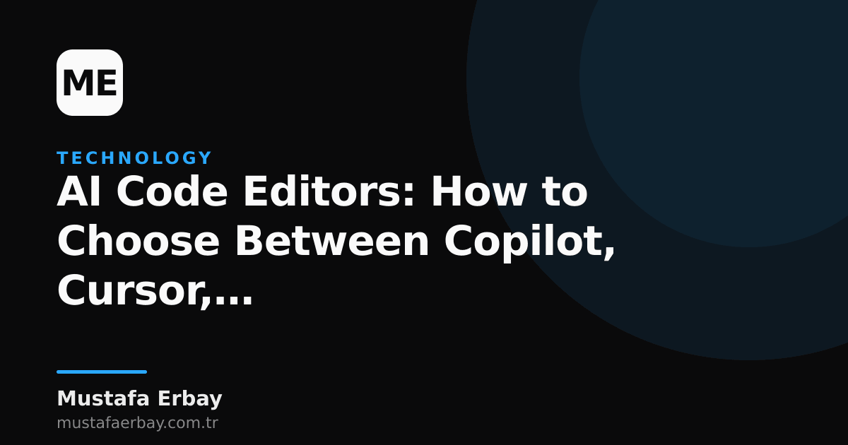 Comparison of AI-powered code editors Copilot, Cursor, and Claude Code