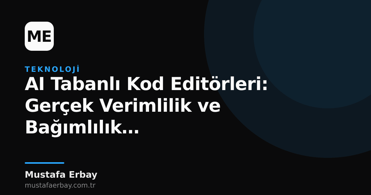 Bir geliştiricinin kod editöründe AI tarafından üretilmiş kod satırlarını incelemesini gösteren bir görsel, arka planda soyut dijital elementler.