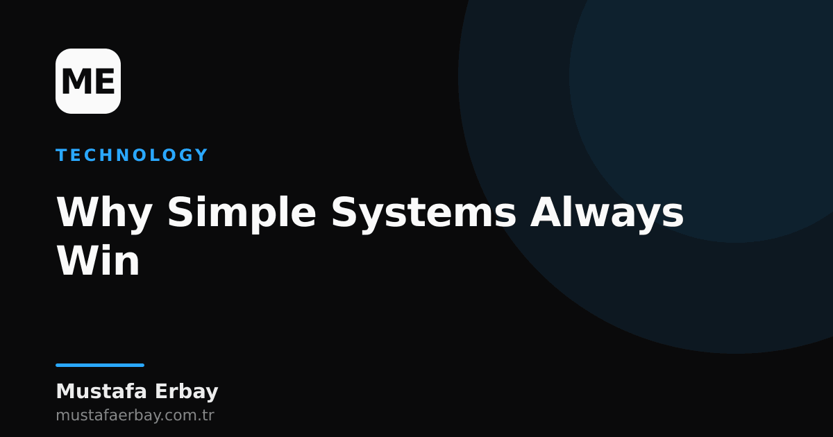 Simple geometric shapes connected to each other, emphasizing a minimalist design instead of a complex structure.