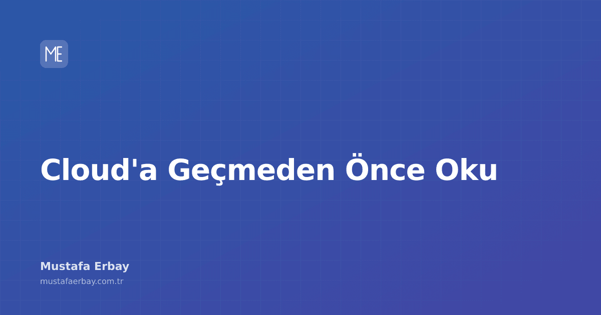 Gri bir bulut görselinin ortasında kırmızı bir 'DUR' işareti.