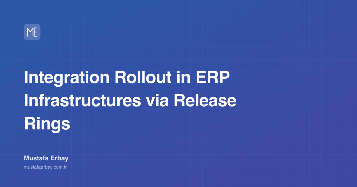 Integration Rollout in ERP Infrastructures via Release Rings — cover image