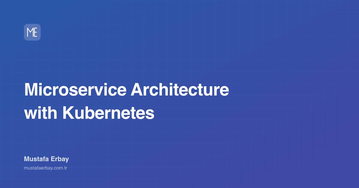 Microservice Architecture with Kubernetes — cover image