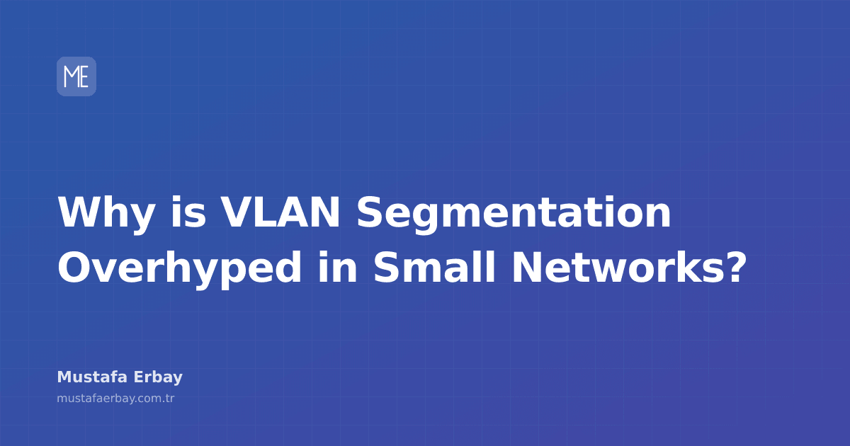 Technical visual showing network cables and VLAN connections on a switch