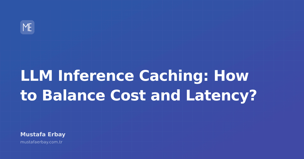 An abstract graphic illustrating the information processing of a large language model (LLM), highlighting the caching mechanism.