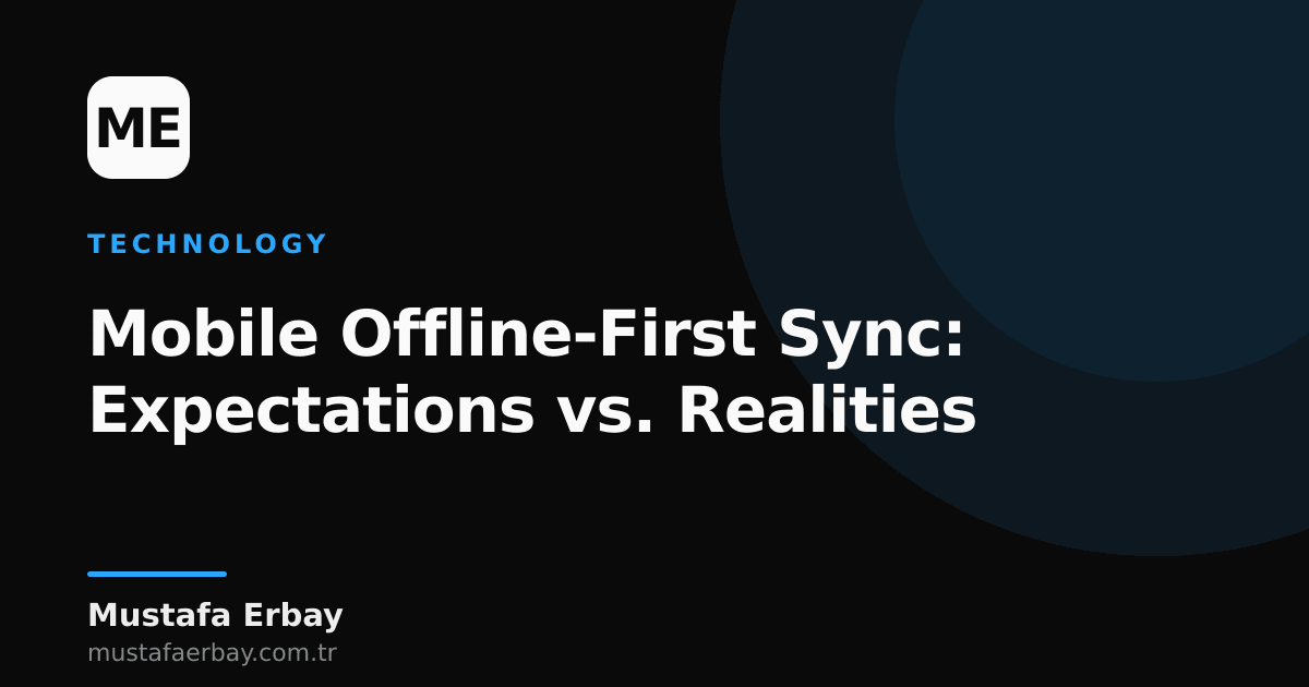 An interface showing offline synchronization status on a mobile device screen.