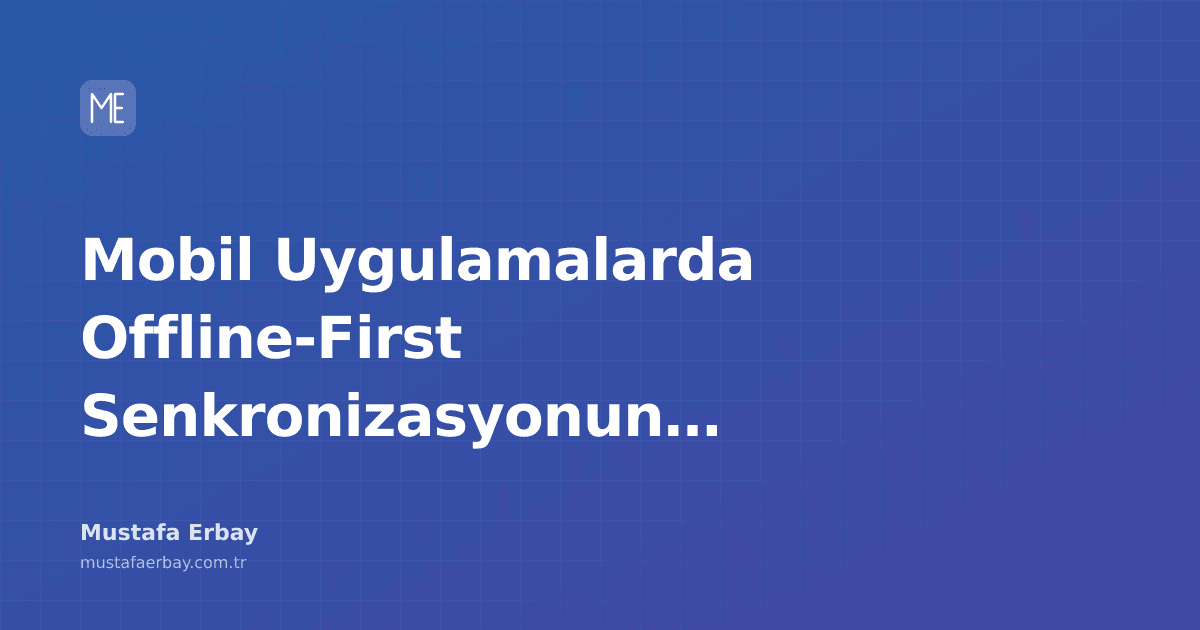 Mobil cihaz ekranında senkronizasyon ikonu ve veri akışını gösteren soyut grafikler.