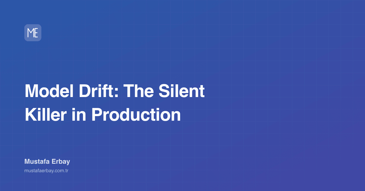 Model Drift: The Silent Killer in Production — cover image