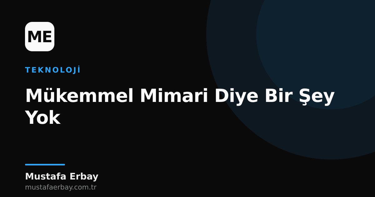 Farklı mimari diyagramlarının üst üste bindiği, karmaşıklığı ve mükemmeliyet arayışının zorluğunu simgeleyen bir görsel.