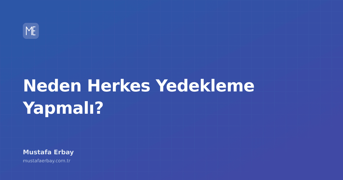 Yedekleme sembolleri ve veri akışını gösteren soyut bir görsel