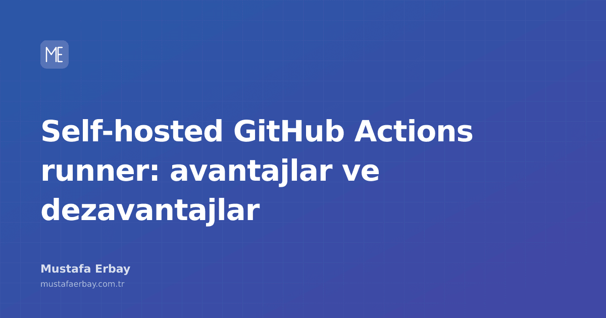 Bir sunucu odasında çalışan GitHub Actions runner'larını temsil eden soyut bir görsel.