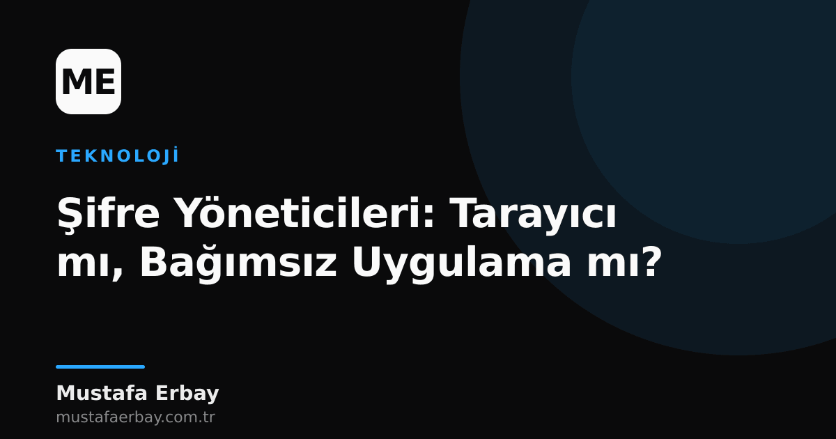 Dijital kilit ve anahtar simgeleri, tarayıcı ve bağımsız şifre yöneticisi uygulamalarını temsil ediyor