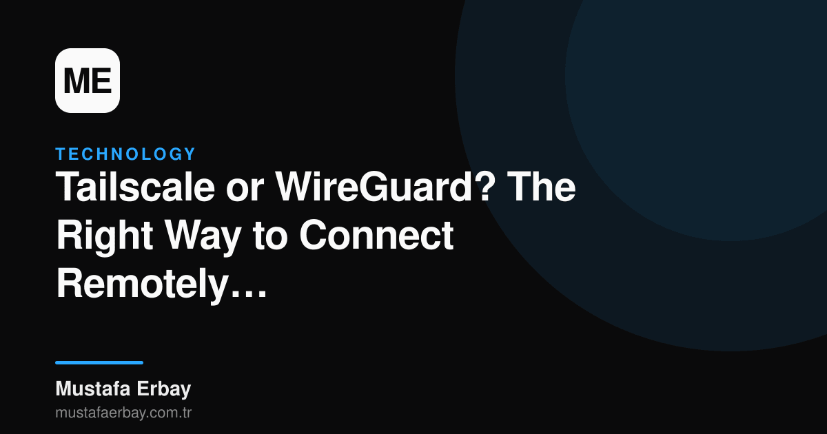 A visual featuring Tailscale and WireGuard logos side-by-side, themed around home and remote connectivity.