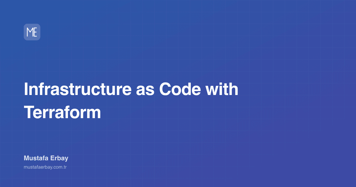 Infrastructure as Code with Terraform — cover image