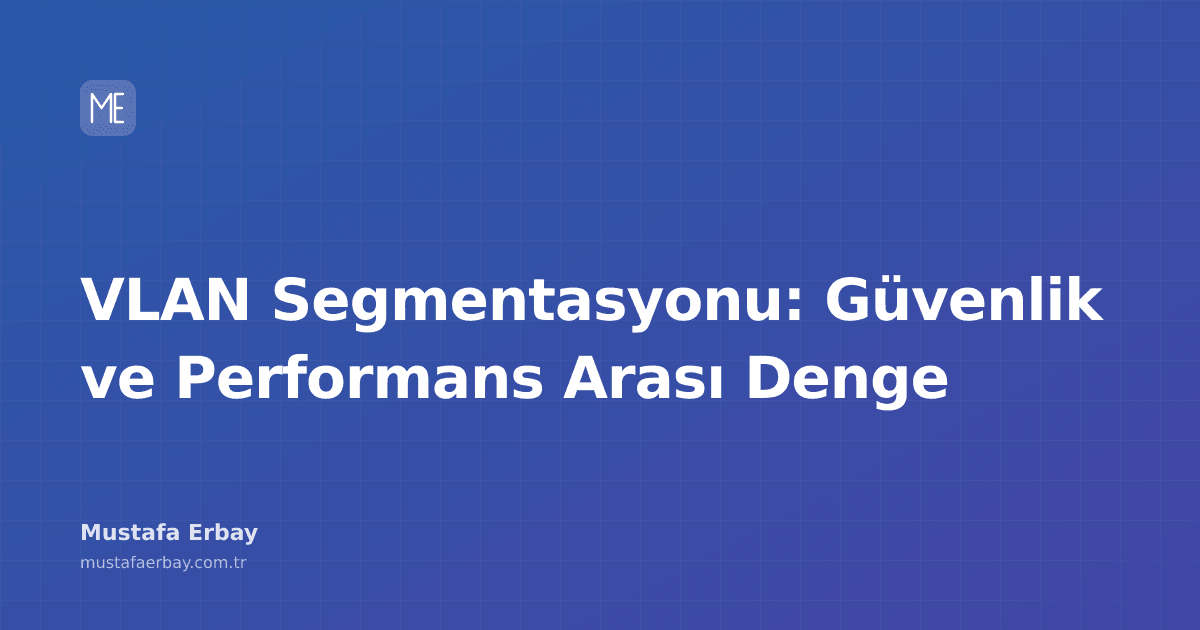 Network switchleri ve renkli ethernet kabloları ile VLAN segmentasyonunu temsil eden görsel
